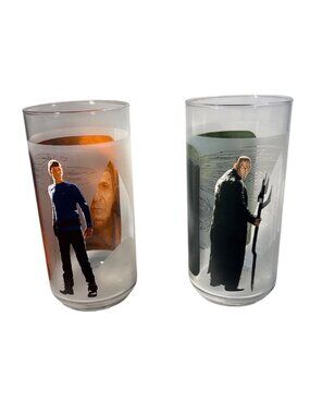 Star Trek Collectible Glass Set Spock & Nero Burger King